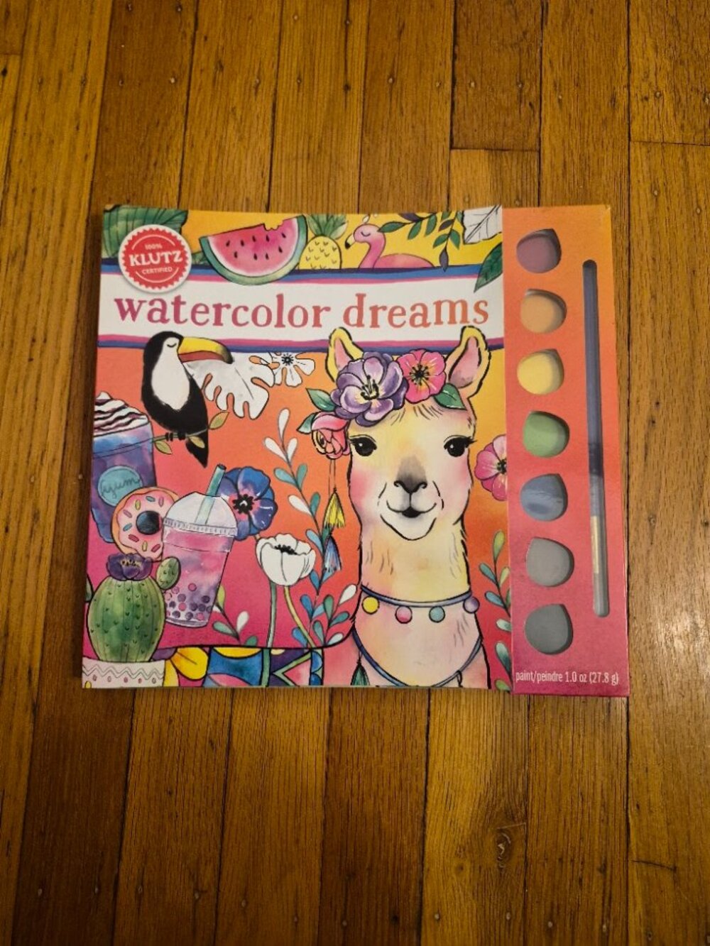 NEW Klutz Watercolor Dreams Craft Book